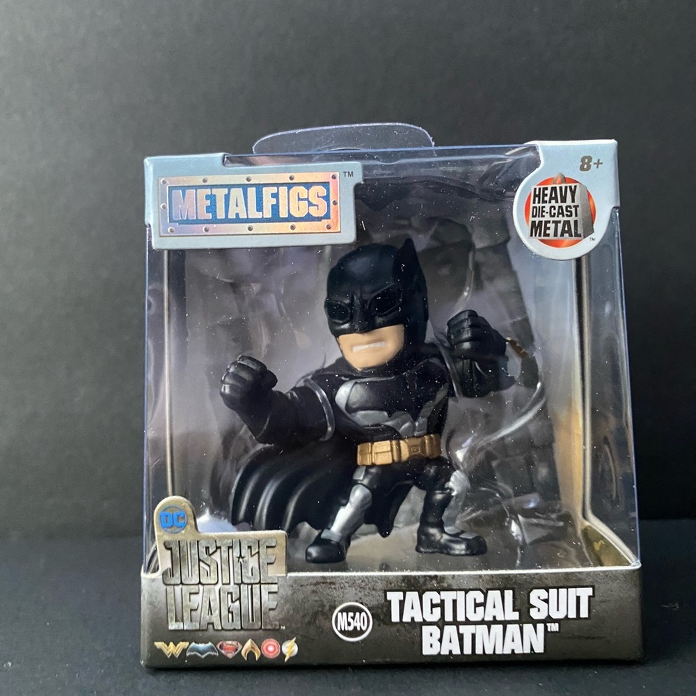 DC Justice League Tactical Suit Batman Metalfigs Die Cast Figure Jada Tactical